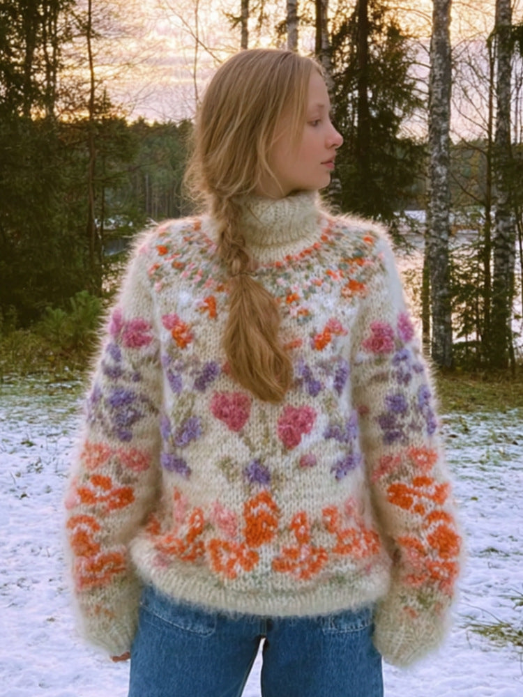 Pull Col Roulé Chunky