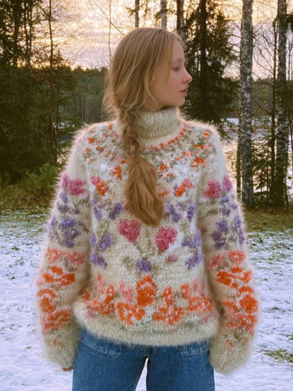 Pull Col Roulé Chunky